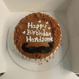 Mustache Cake